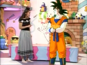 Son Goku and Kuniko Yamada