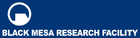 Black Mesa container logo blue + text