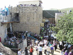 GraveOfRabbiSimeonBarYochaiOnLagBOmer