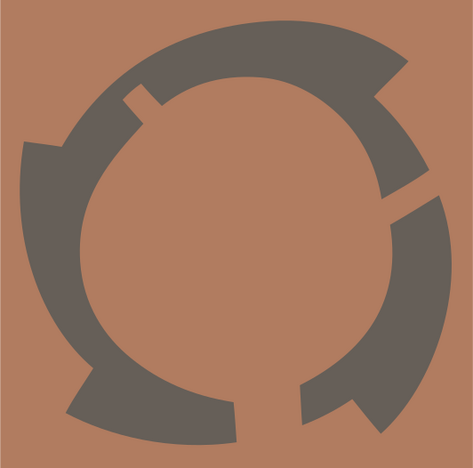 portal 2 logo. Chell arm logo.svg