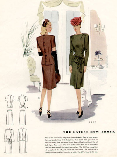 Mccall Patterns on Mccall 5897 Vintage Sewing Patterns