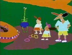 Toon-alienringtoss