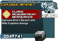 Explosive Artifact Berserker