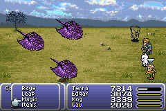 FFVI Vanish status