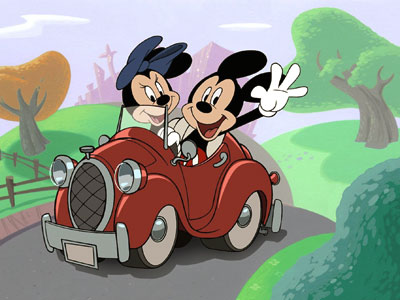 Mickey Mouse dan Minnie Mouse