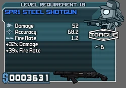 SPR1 Steel Shotgun