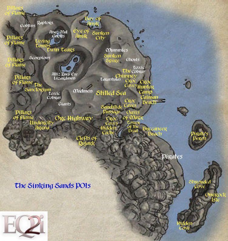 POI Maps - EQ2i, The EverQuest 2 Wiki - Quests, Guides, Mobs, Npcs, And ...