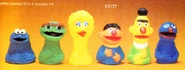 Sesame Street finger puppets (CBS Toys)