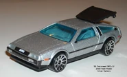 Delorean silver open
