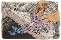 Flying Rooster
