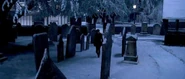 Godric's Hollow cemetery