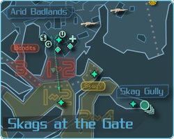 Skags at the gate