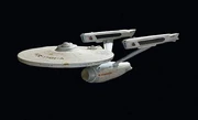 USS Enterprise ILM AMT studio model