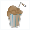 Chocolate milkshake.gif