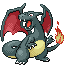 Imagen de Charizard variocolor en Pokémon Esmeralda