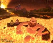 Thumb lava-dwarf