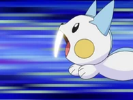 EP583 Pachirisu usando superdiente