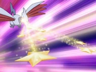 EP579 Skarmory usando rapidez