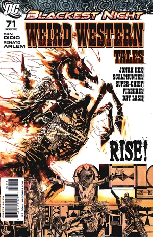 Cover for Weird Western Tales #71