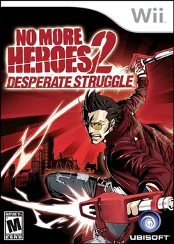 No more heroes 2 desperate struggly boxart