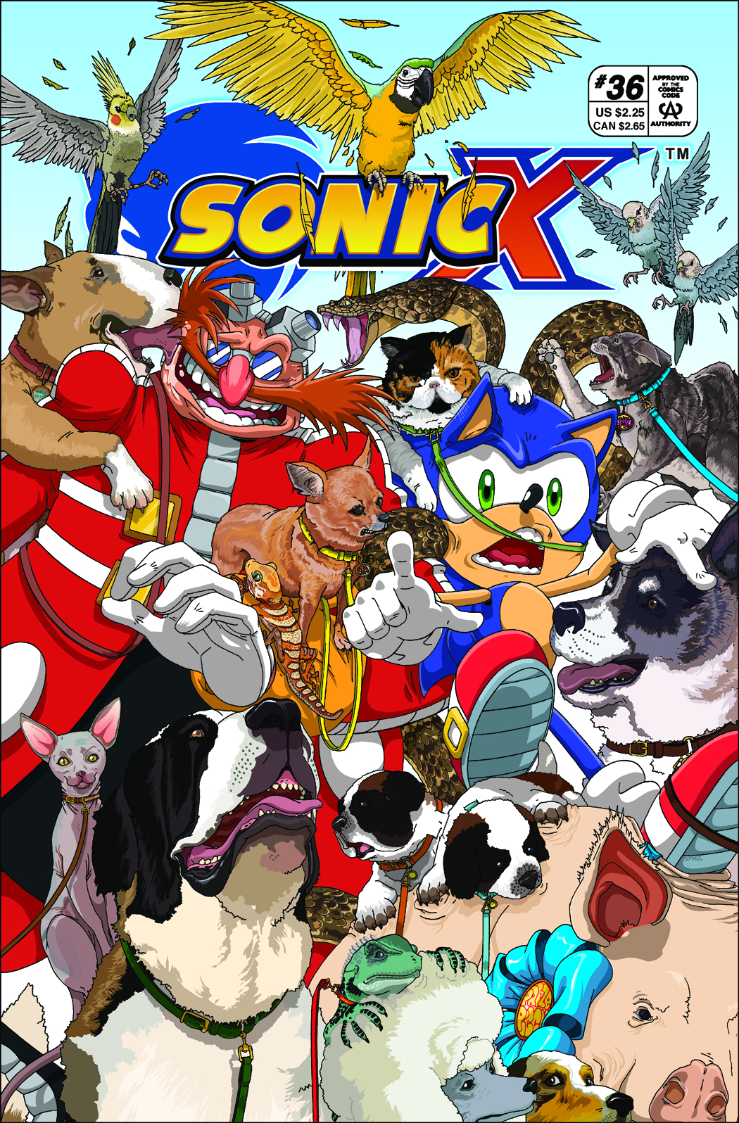 Archie Sonic X Issue 36 Sonic News Network The Sonic Wiki