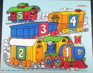 Playskool1974Train5pcs