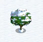 Orange Tree snow