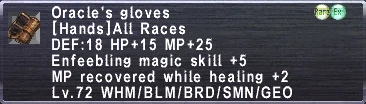 Oracle's Gloves