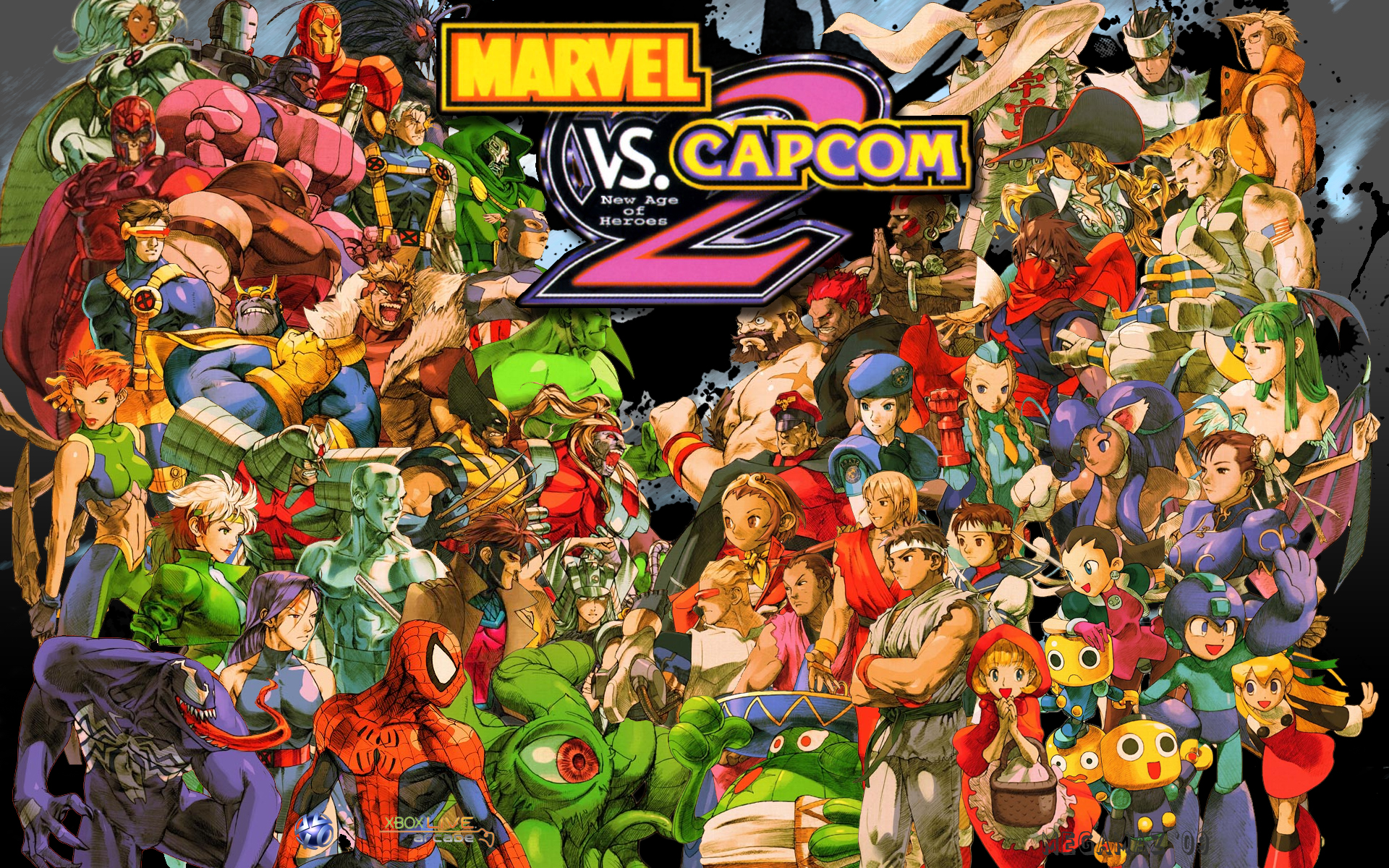 Os melhores crossovers da historia do videogame MarCap2GroupWall