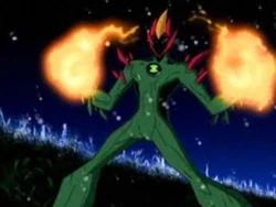 Swampfire produce fuego