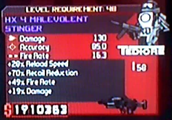 HX 4 Malevolent Stinger