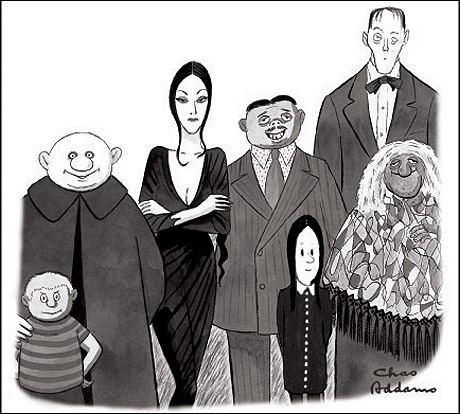 Addams Family Characters