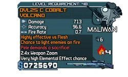 DVL25 C Cobalt Volcano