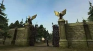 Entrance gates