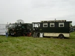 Scammell S26 Tractor living van - A825 WMD at Rushden 08 - P5010278