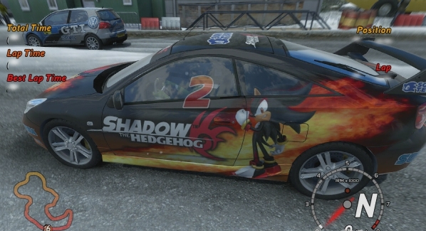 shadow race car