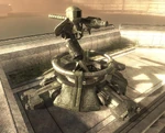Stationary Gauss Cannon