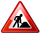 Under contruction icon-red