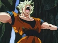 Goku pushes