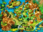 A map of part of Green Hill.