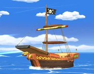 Barco pirata SSBB