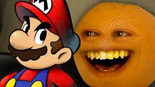 Annoying Orange Mario