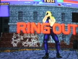 Virtua fighter sonic on wall
