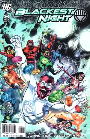 Cover for Blackest Night #8