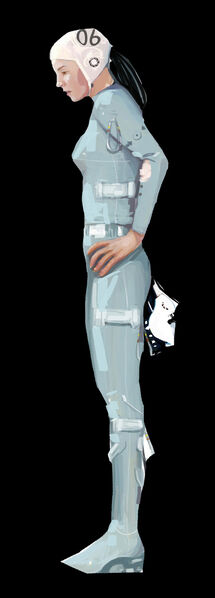 portal 2 chell potato. portal 2 chell wallpaper.