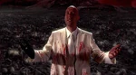 Lex in a field of bones raining blood.