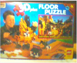 08098 Rose Art Floor Puzzle, Wild West, 3D