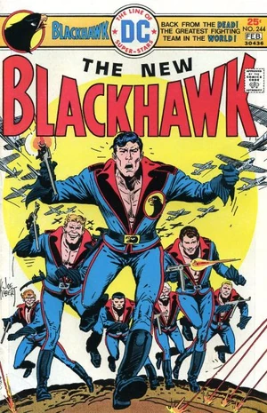 Cover for Blackhawk #244