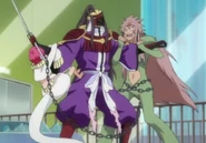 Senbonzakura argues with Zabimaru