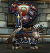 Crusader's Black Steed